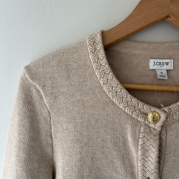 J. Crew Cardigan Sweater in Camel Size S - Picture 6 of 9